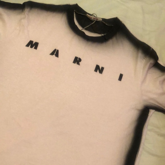 Pink and white MARNI size small shirt - Picture 1 of 3